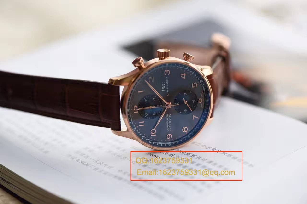 【独家视频测评YL Factory V7版本葡计一比一超A高仿手表】 IWC 葡萄牙系列IW371482 wrist watch  / WG301
