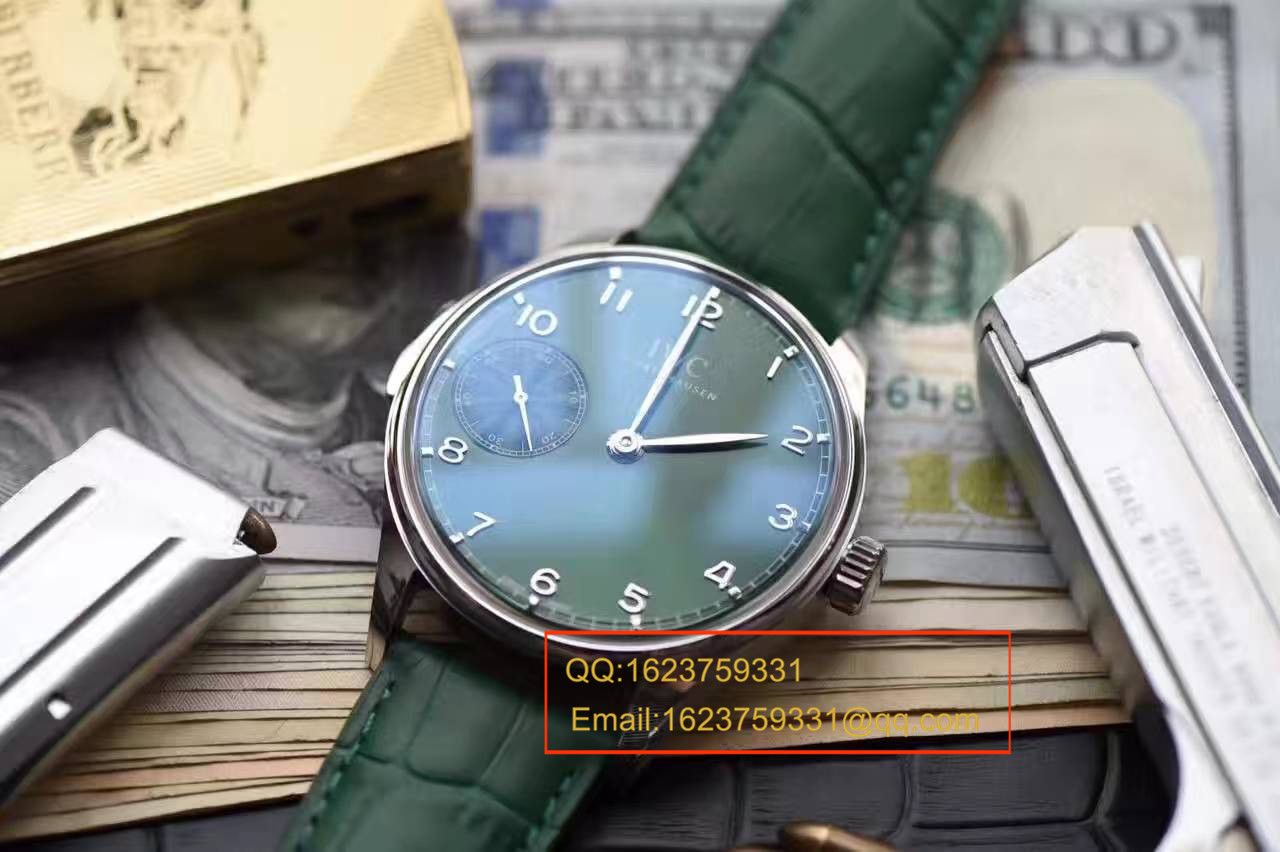 YL Factory 出品新款翠绿限量版 IWC 葡萄牙三问手动机械 wrist watch  / WBA292