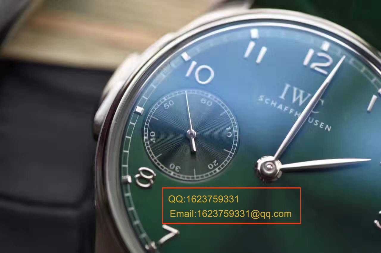 YL Factory 出品新款翠绿限量版 IWC 葡萄牙三问手动机械 wrist watch  / WBA292