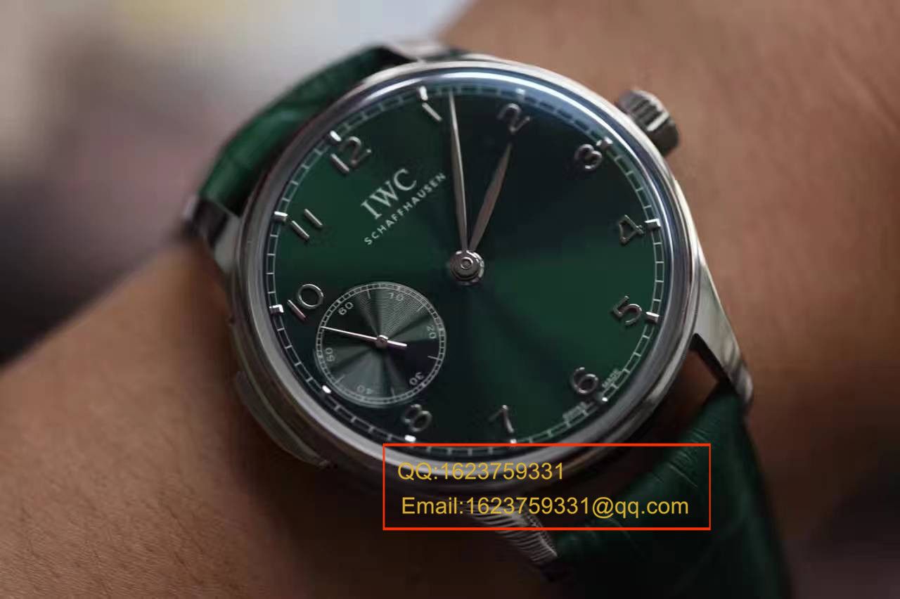 YL Factory 出品新款翠绿限量版 IWC 葡萄牙三问手动机械 wrist watch  / WBA292