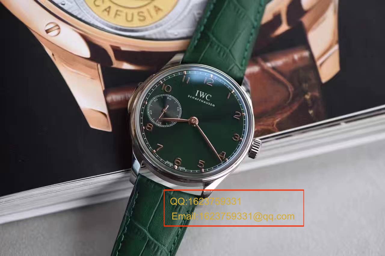YL Factory 出品新款翠绿限量版 IWC 葡萄牙三问手动机械 wrist watch  / WBA292