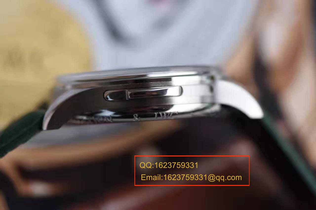 YL Factory 出品新款翠绿限量版 IWC 葡萄牙三问手动机械 wrist watch  / WBA292