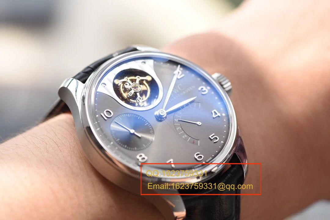 【YL Factory 一比一精仿手表】最高品质 IWC 葡萄牙系列真 Tourbillon IW504207 wrist watch  / WG286