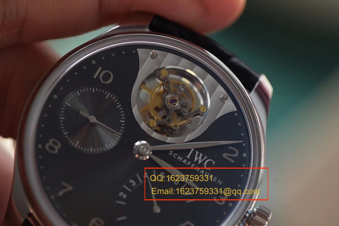 【YL Factory 一比一精仿手表】最高品质 IWC 葡萄牙系列真 Tourbillon IW504207 wrist watch  / WG286