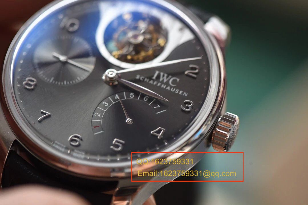【YL Factory 一比一精仿手表】最高品质 IWC 葡萄牙系列真 Tourbillon IW504207 wrist watch  / WG286