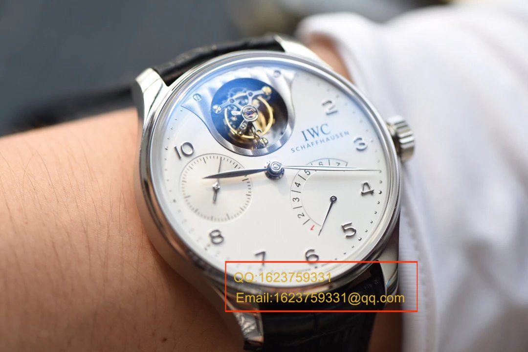 【YL Factory 一比一精仿手表】最高品质 IWC 葡萄牙系列真 Tourbillon IW504207 wrist watch  / WG286