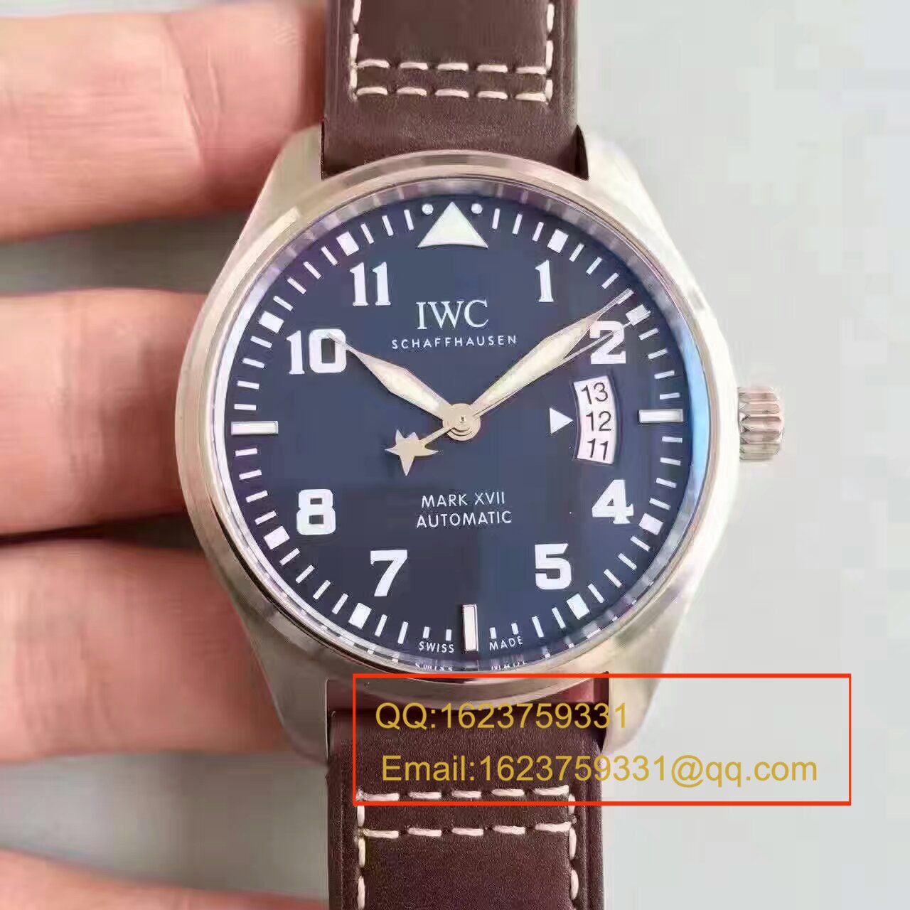 【MK Factory 一比一超A高仿手表】 IWC 飞行员系列马克十七IW326506 wrist watch (蓝面小王子) / WG254