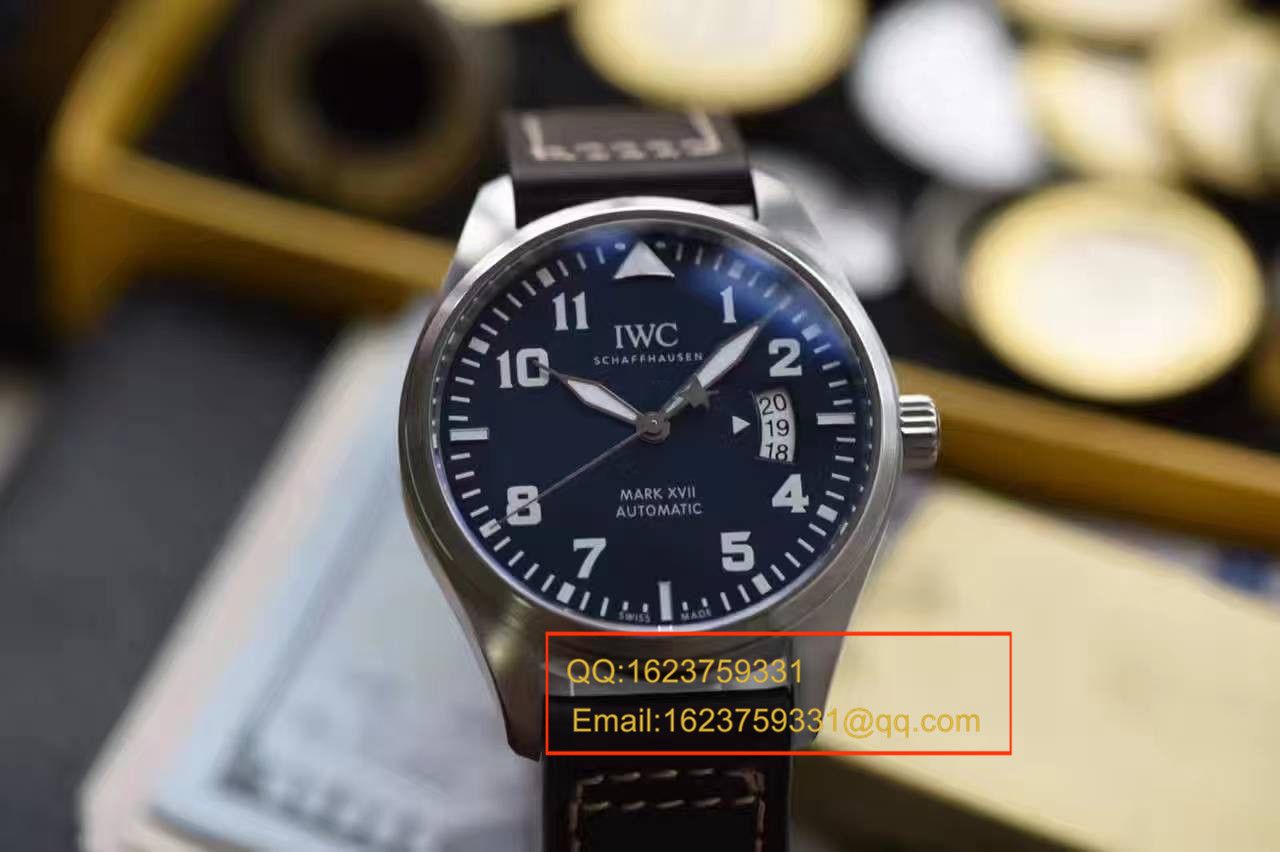 【MK Factory 一比一超A高仿手表】 IWC 飞行员系列马克十七IW326506 wrist watch (蓝面小王子) / WG254