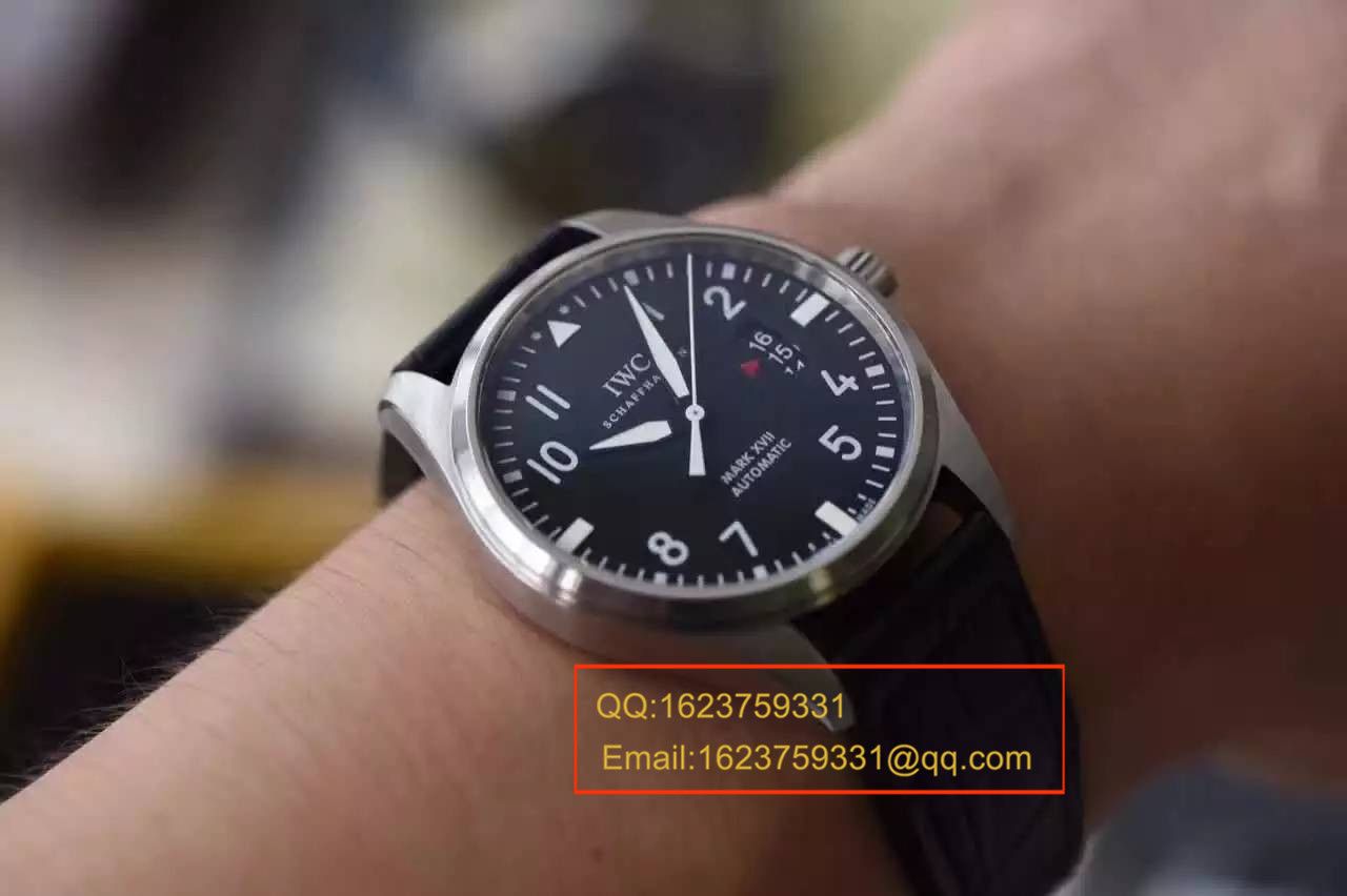 【MK Factory 1:1超A精仿手表】 IWC 飞行员系列PILOT‘S WATCH MARK XVII马克十七飞行员IW326501 wrist watch  / WG253