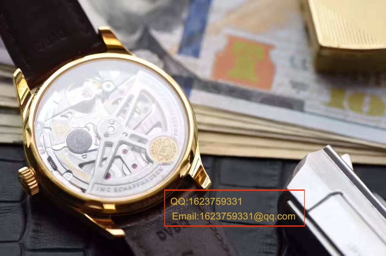 【ZF一比一超A高仿手表】 IWC 葡萄牙七天系列黄金版葡七IW500101 wrist watch  / WG242