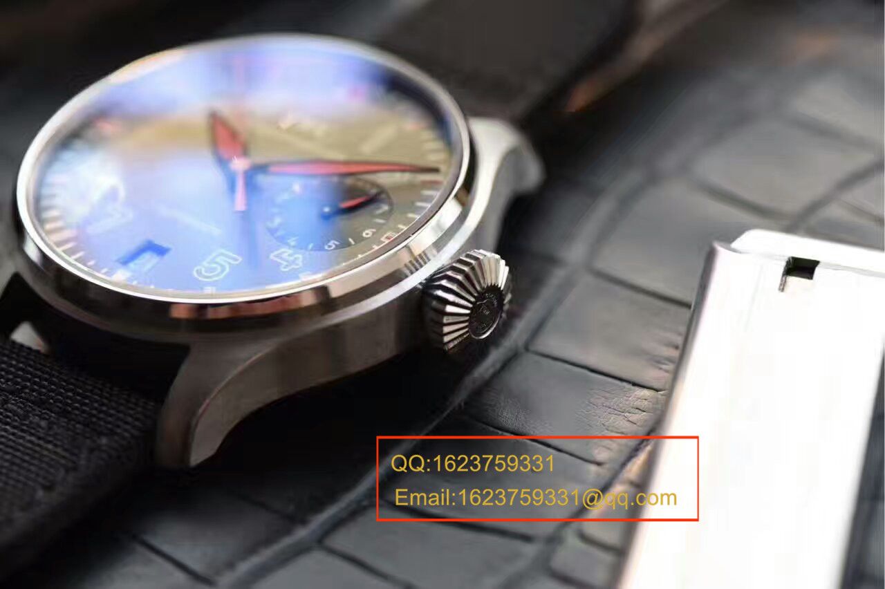 【ZF Factory  top 复刻手表】 IWC 大型飞行员系列大把头“穆罕默德·阿里”特别版 IW500435 wrist watch  / WAH218