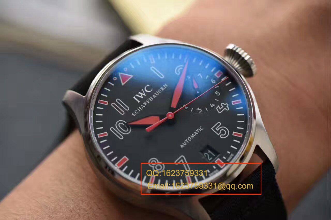 【ZF Factory  top 复刻手表】 IWC 大型飞行员系列大把头“穆罕默德·阿里”特别版 IW500435 wrist watch  / WAH218