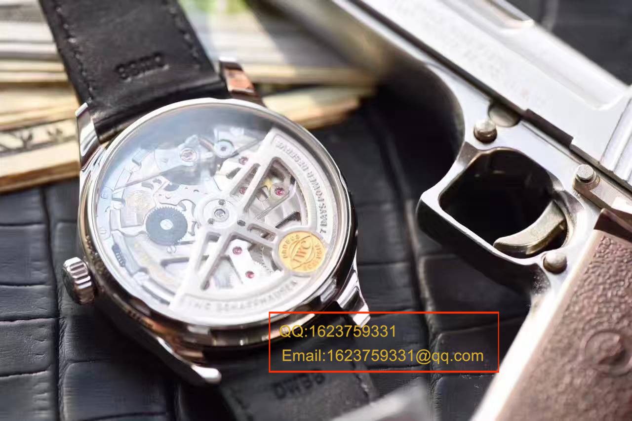 【ZF一比一超A高仿手表】 IWC 葡七最高版本新面孔白面黑眼IW500706（熊猫葡七） wrist watch  / WG181