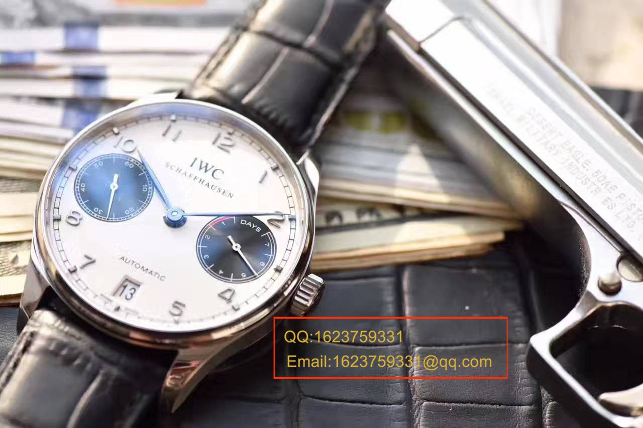 【ZF一比一超A高仿手表】 IWC 葡七最高版本新面孔白面黑眼IW500706（熊猫葡七） wrist watch  / WG181