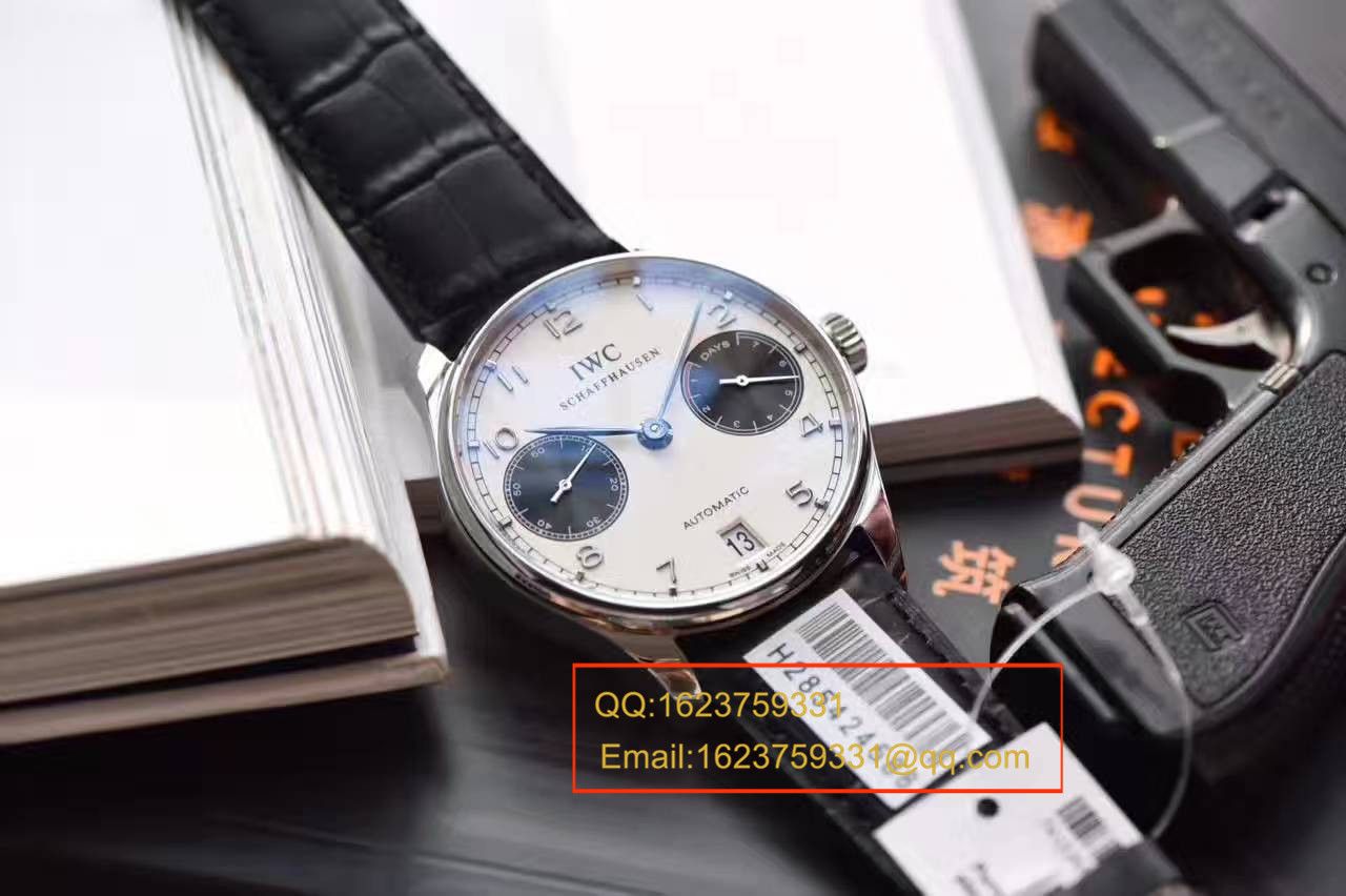 【ZF一比一超A高仿手表】 IWC 葡七最高版本新面孔白面黑眼IW500706（熊猫葡七） wrist watch  / WG181