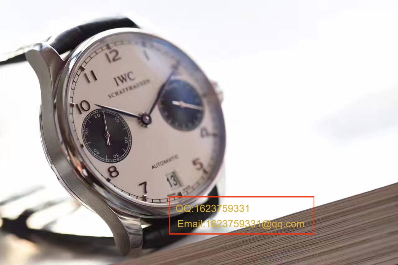 【ZF一比一超A高仿手表】 IWC 葡七最高版本新面孔白面黑眼IW500706（熊猫葡七） wrist watch  / WG181