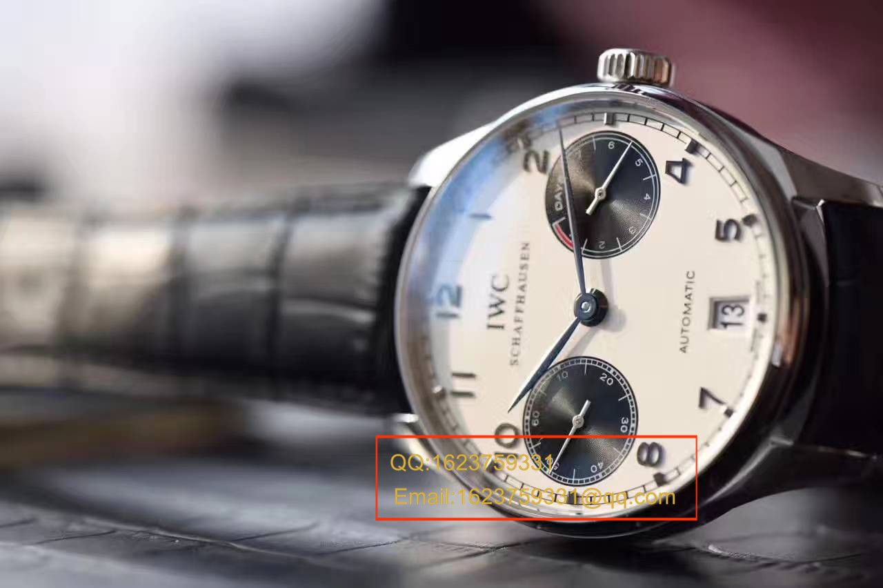 【ZF一比一超A高仿手表】 IWC 葡七最高版本新面孔白面黑眼IW500706（熊猫葡七） wrist watch  / WG181