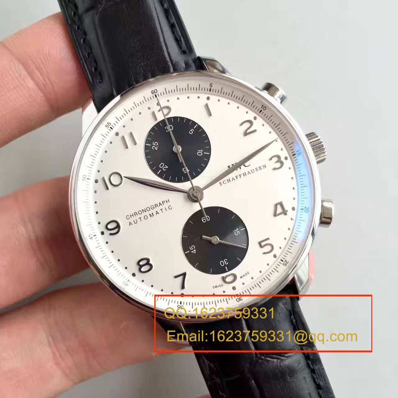 【ZF Factory 1:1超A高精仿手表】 IWC 葡萄牙计时系列CHRONOGRAPH计时IW371411 wrist watch  / WG269