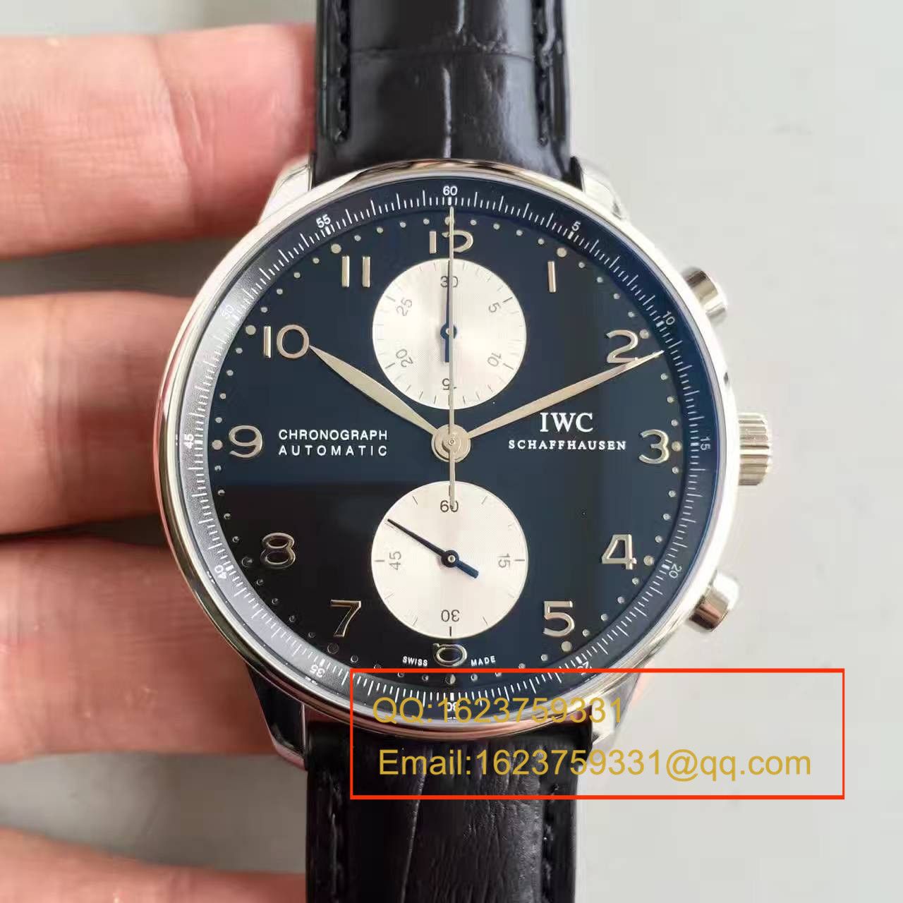 【ZF Factory 一比一高精仿手表】 IWC 葡萄牙系列葡计超薄升级版IW371404 wrist watch  / WG096