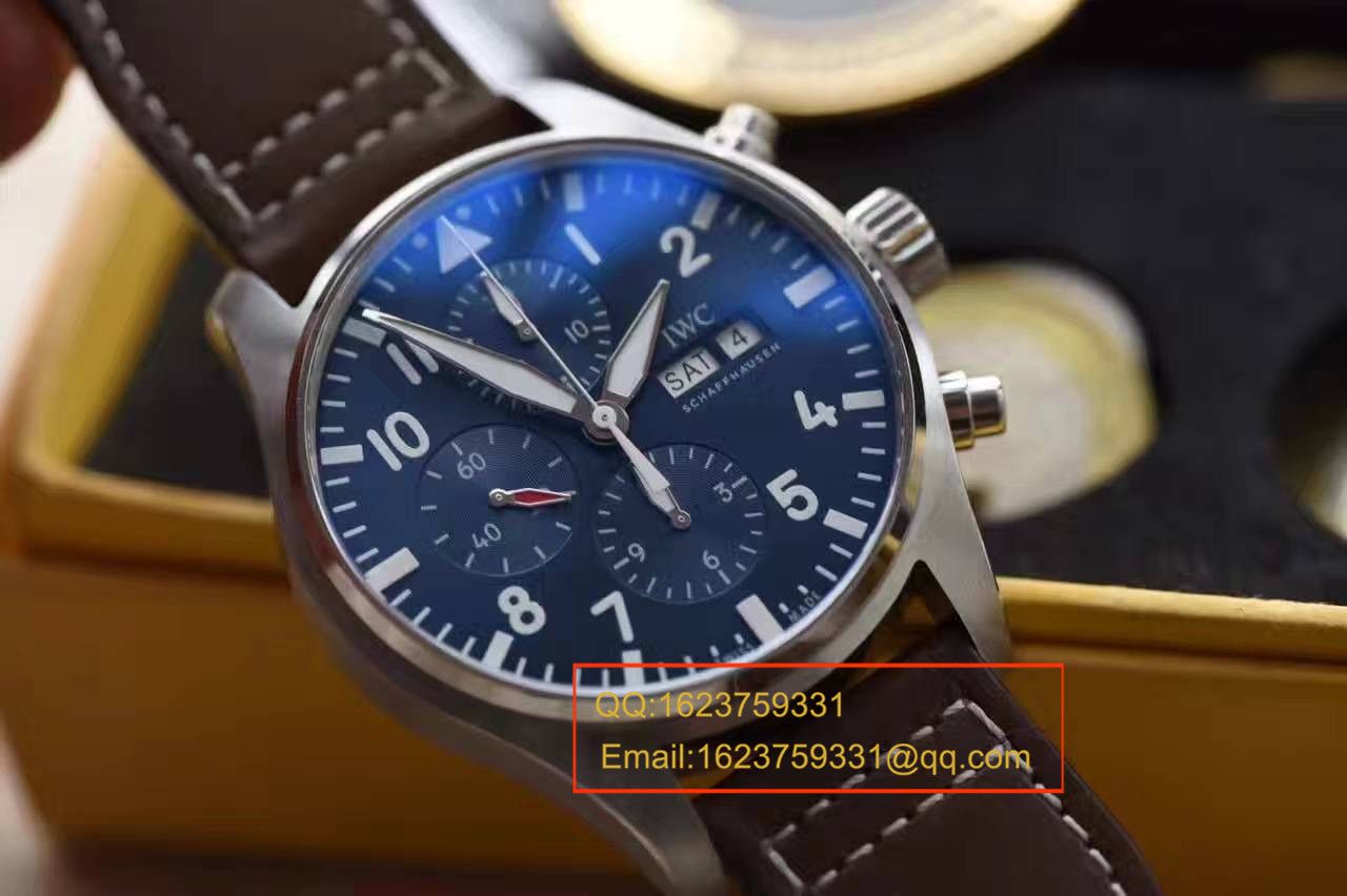 【ZF Factory  top 高仿复刻手表】 IWC 飞行员系列飞行员计时 wrist watch “小王子”特别版系列 IW377714 wrist watch  / WG238