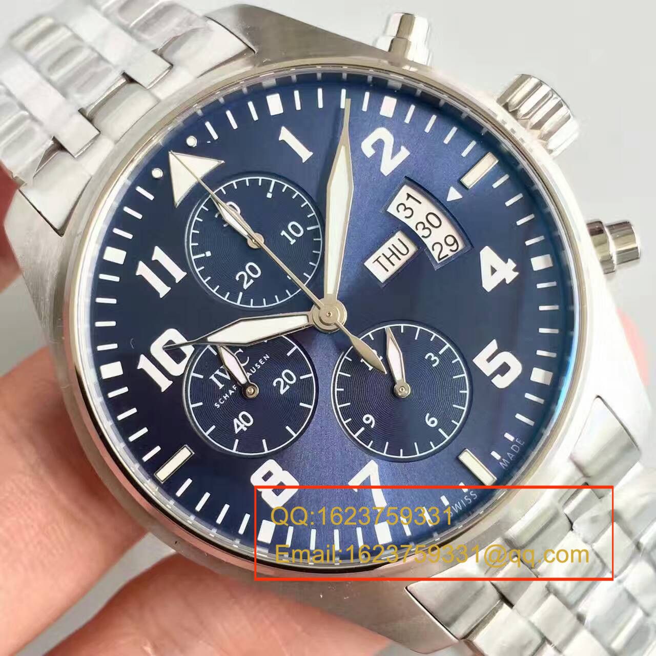 【ZF Factory 超A高精仿手表】 IWC 飞行员系列IW377706 小王子机械 wrist watch 《钢带款》 / WG214