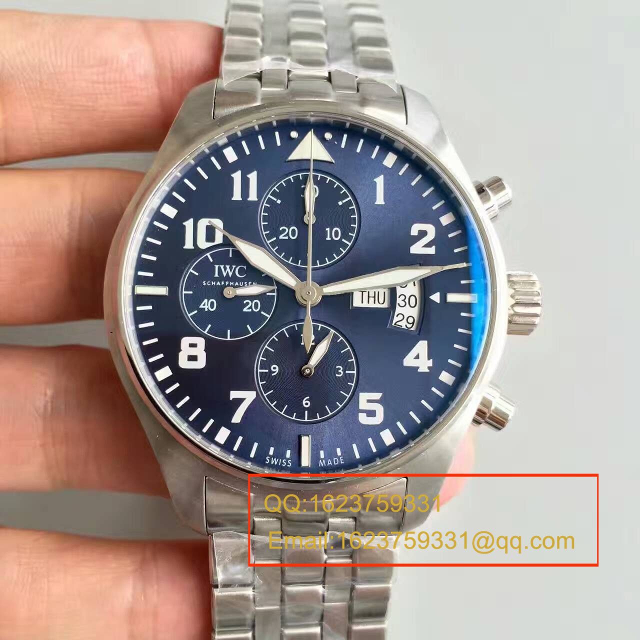 【ZF Factory 超A高精仿手表】 IWC 飞行员系列IW377706 小王子机械 wrist watch 《钢带款》 / WG214