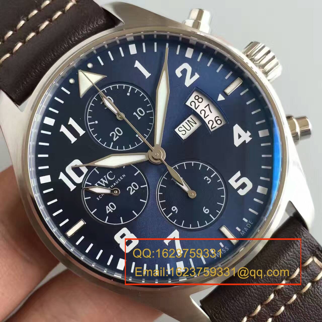【ZF Factory 一比一高仿手表】 IWC  飞行员系列 IW377706 男士机械 wrist watch  / WG092