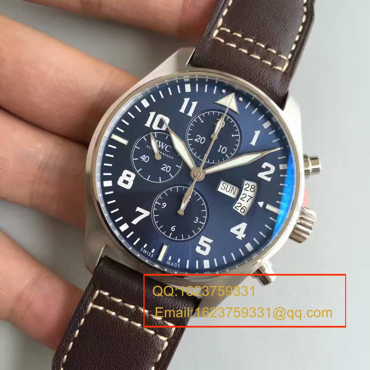 【ZF Factory 一比一高仿手表】 IWC  飞行员系列 IW377706 男士机械 wrist watch  / WG092