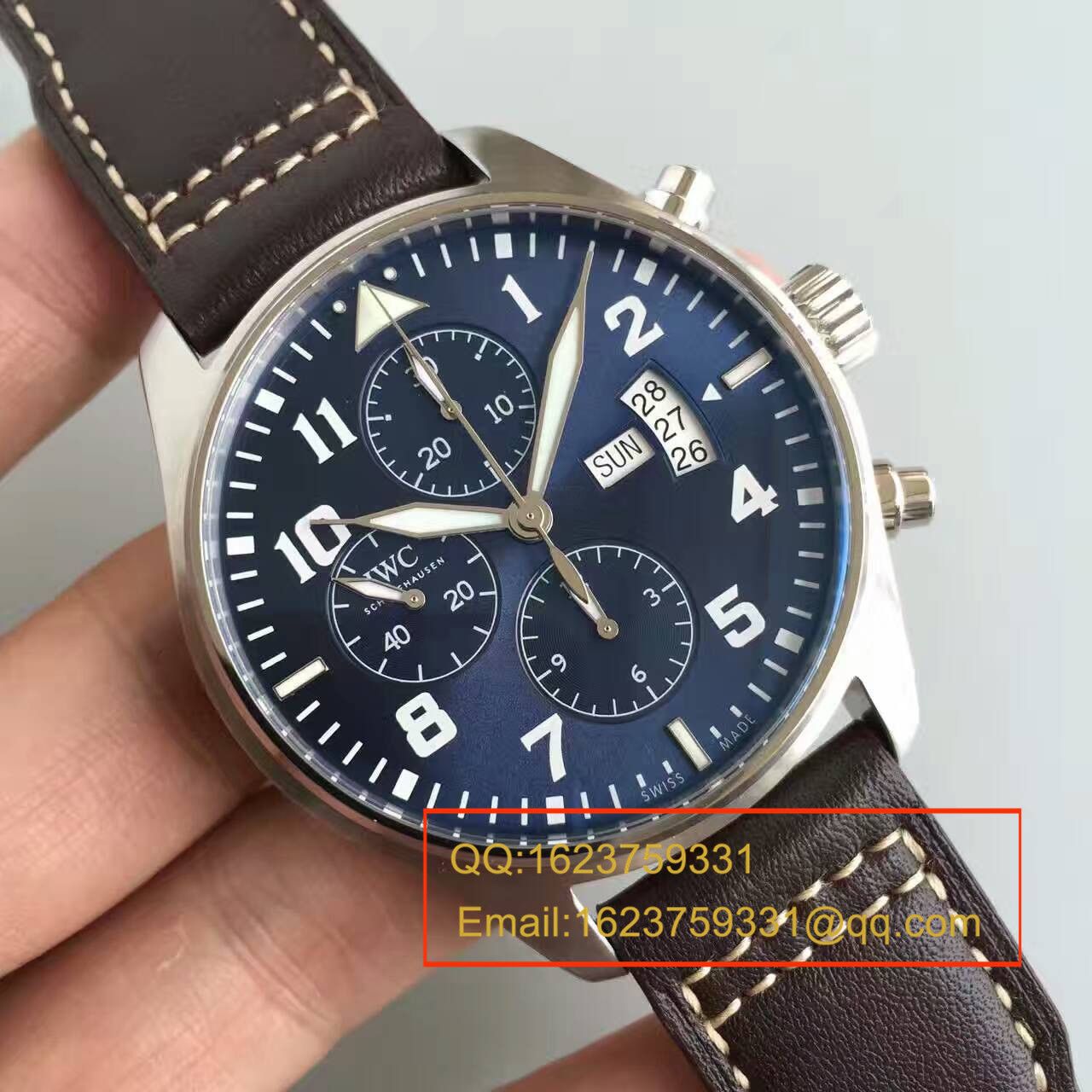 【ZF Factory 一比一高仿手表】 IWC  飞行员系列 IW377706 男士机械 wrist watch  / WG092