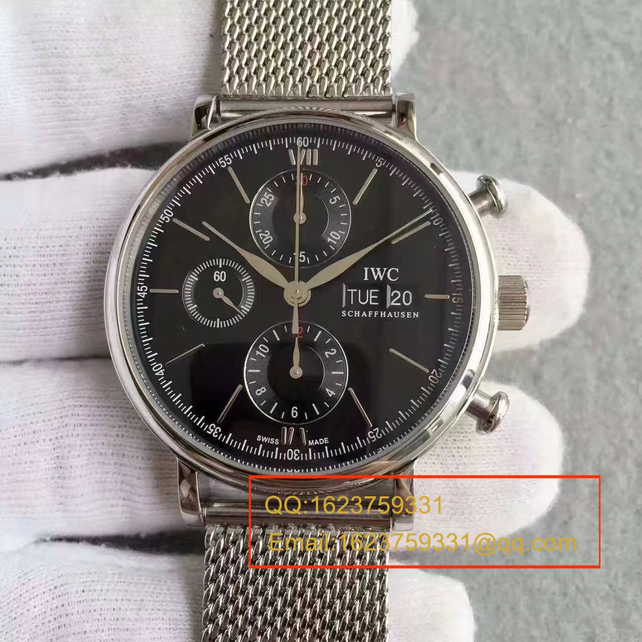 【MK一比一超A精仿手表】 IWC 柏涛菲诺计时 wrist watch 系列 IW391010 男士手表 / WB0132