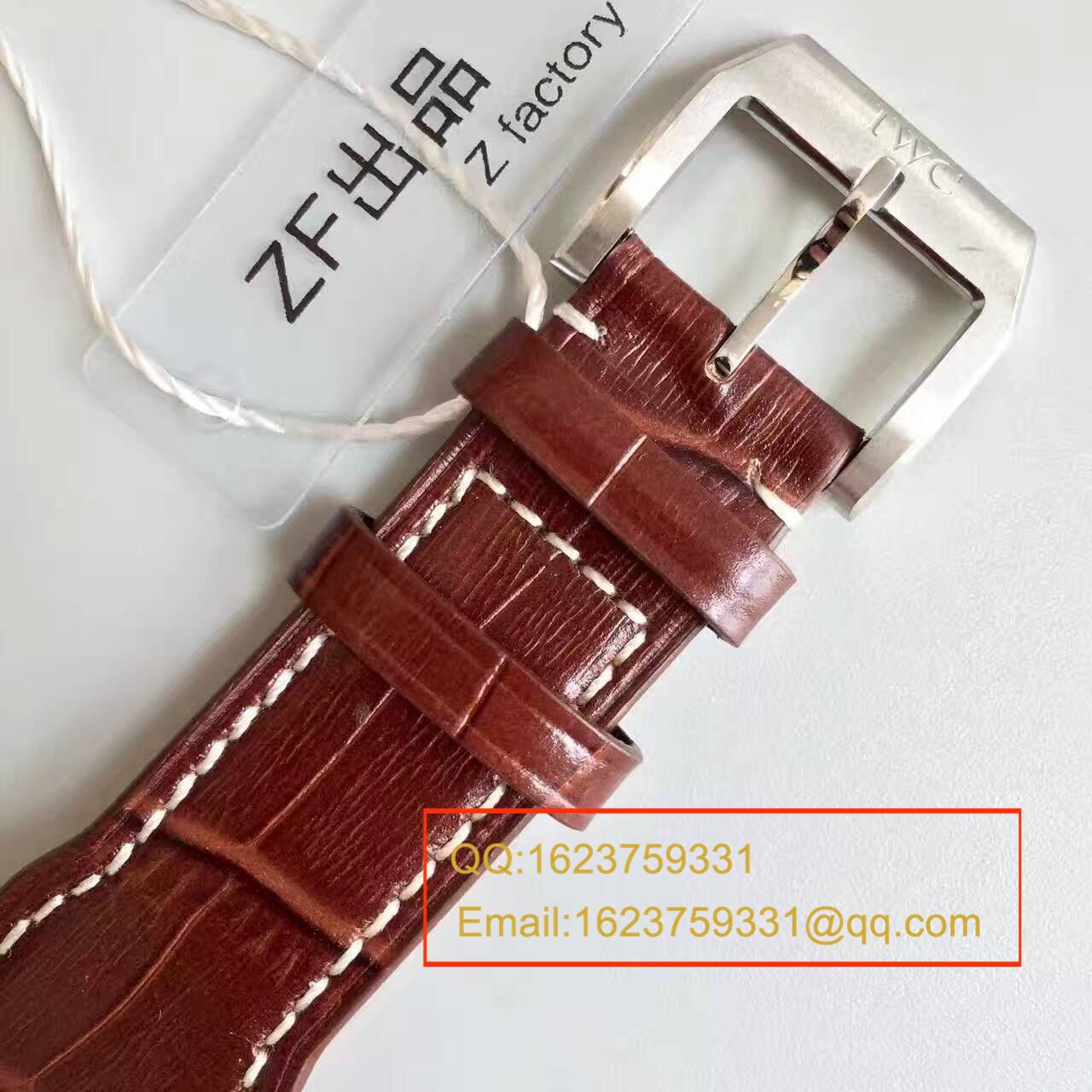 【ZF Factory 一比一复刻手表】 IWC CHRONOGRAPH飞行员系列IW377719 wrist watch  皮带款 / WG136