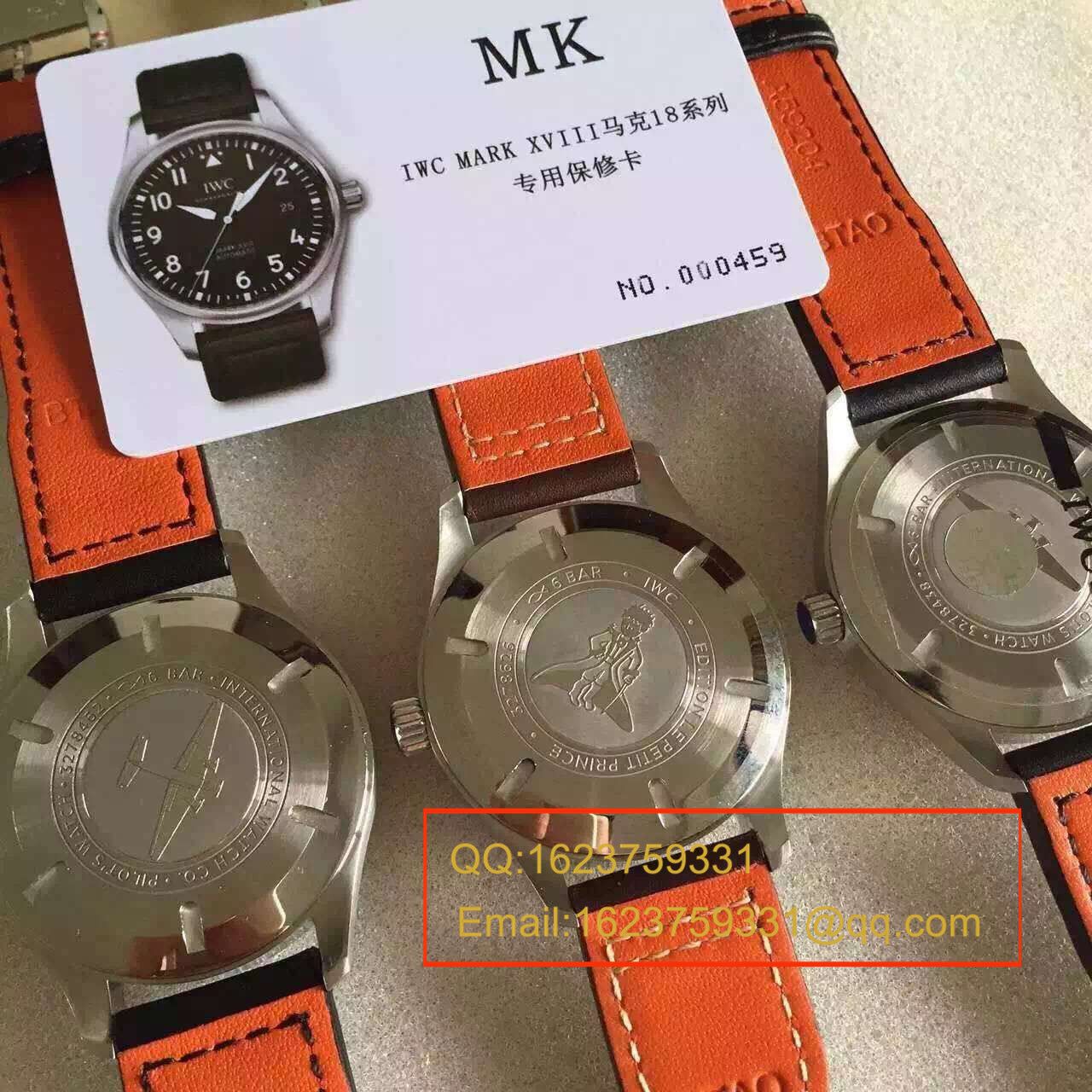 【独家视频测评MK Factory 1:1 top 精仿手表】 IWC 飞行员 MARK XVII 飞行员 wrist watch 系列IW327011 wrist watch  / WG243