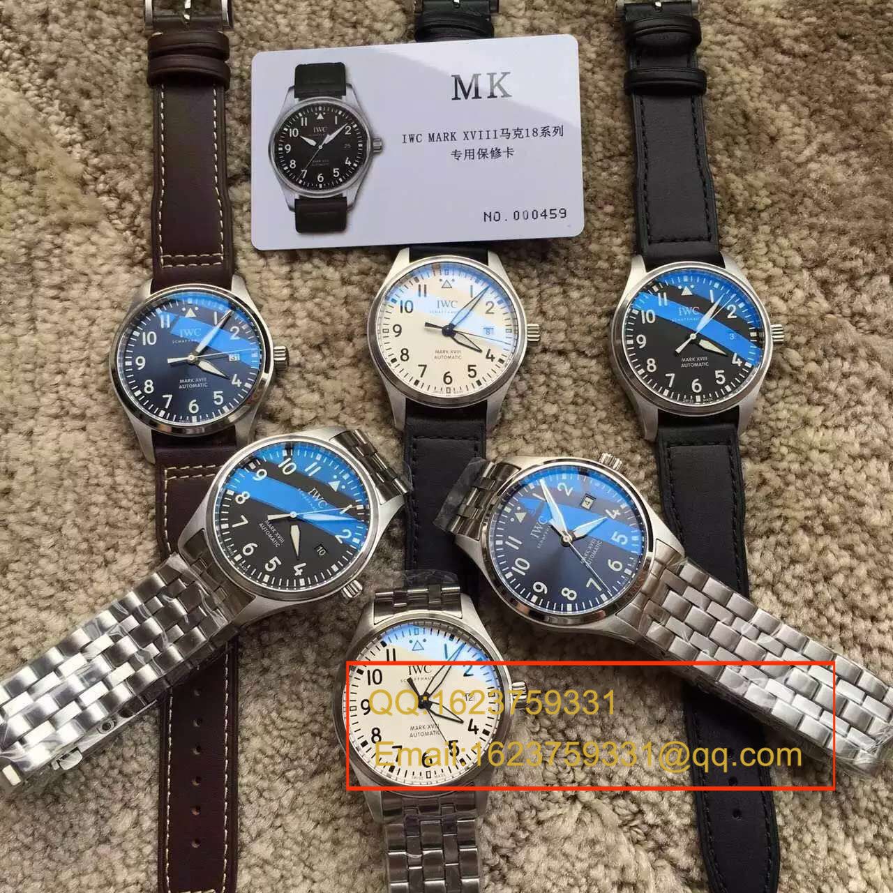 【独家视频测评MK Factory 1:1 top 精仿手表】 IWC 飞行员 MARK XVII 飞行员 wrist watch 系列IW327011 wrist watch  / WG243