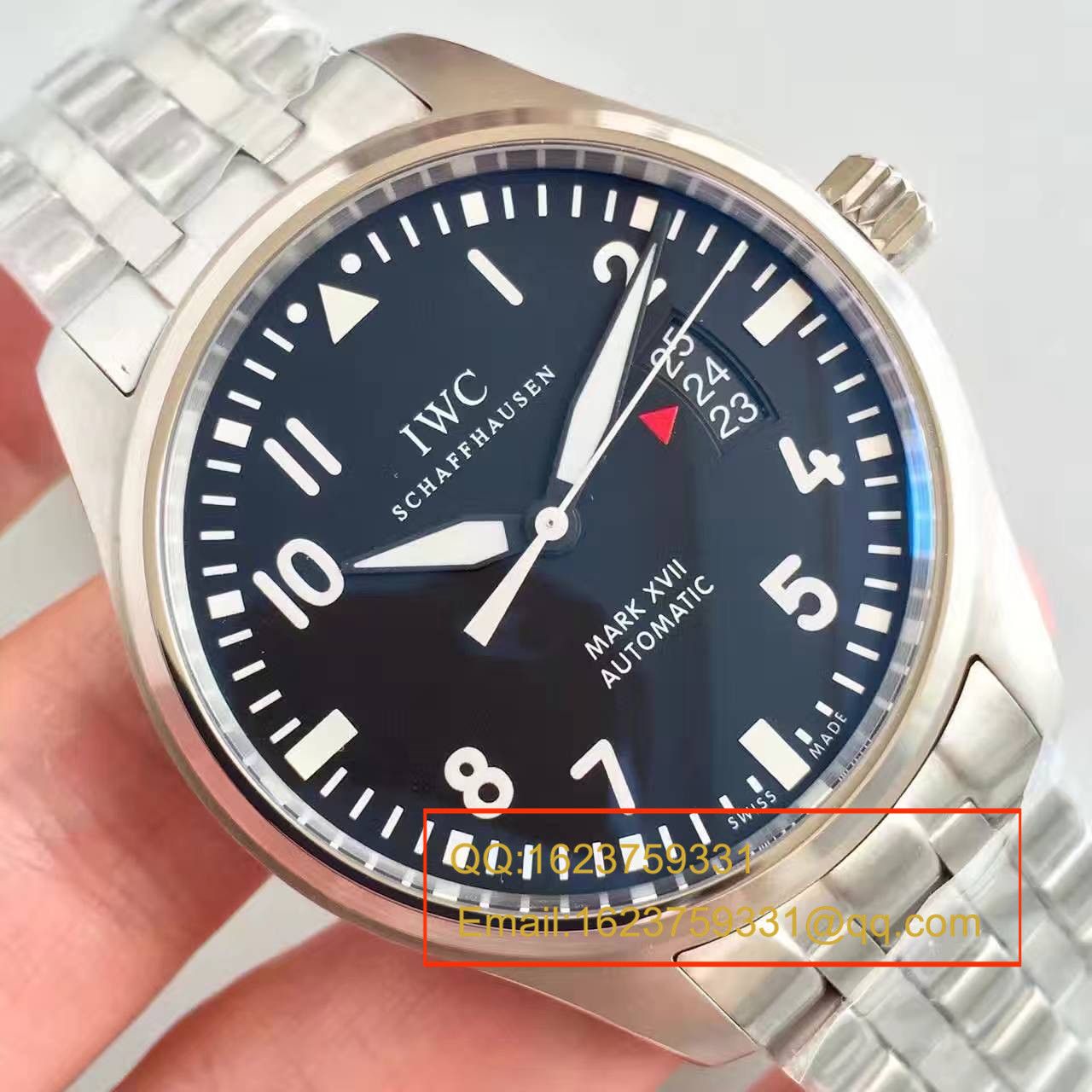 【MK Factory 一比一复刻手表】 IWC 马克十七飞行员 wrist watch  系列IW326504 男士 wrist watch  / WG079