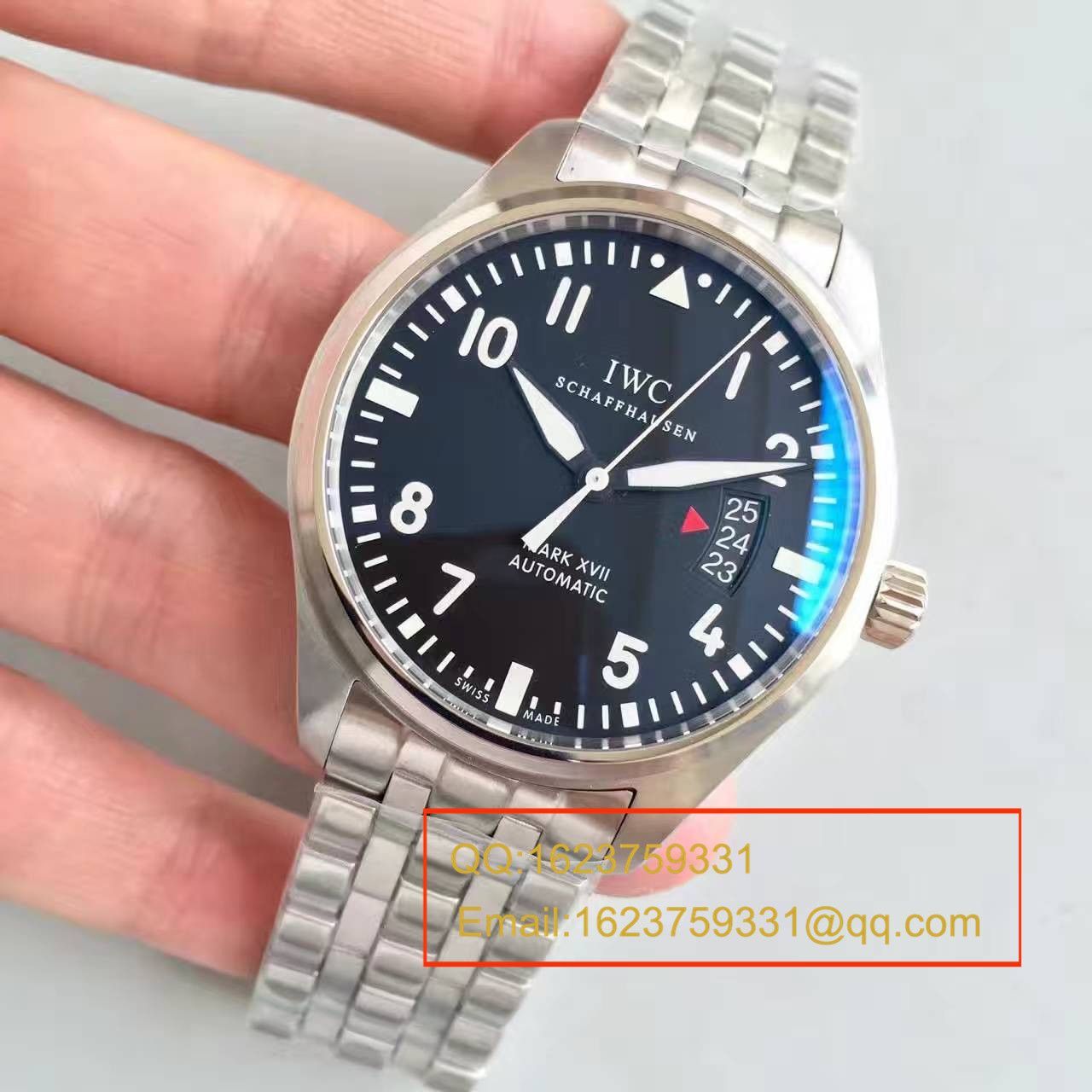 【MK Factory 一比一复刻手表】 IWC 马克十七飞行员 wrist watch  系列IW326504 男士 wrist watch  / WG079