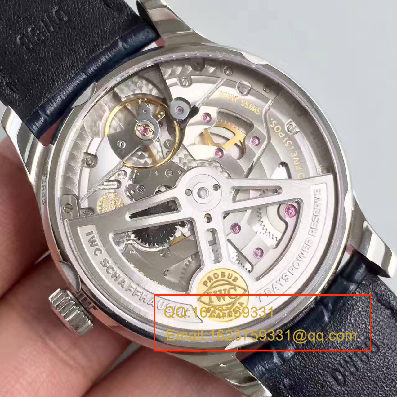 【ZF Factory  top 复刻高精仿手表】 IWC 葡萄牙系列《 IWC 七日链》IW500702 wrist watch  / WG224.1