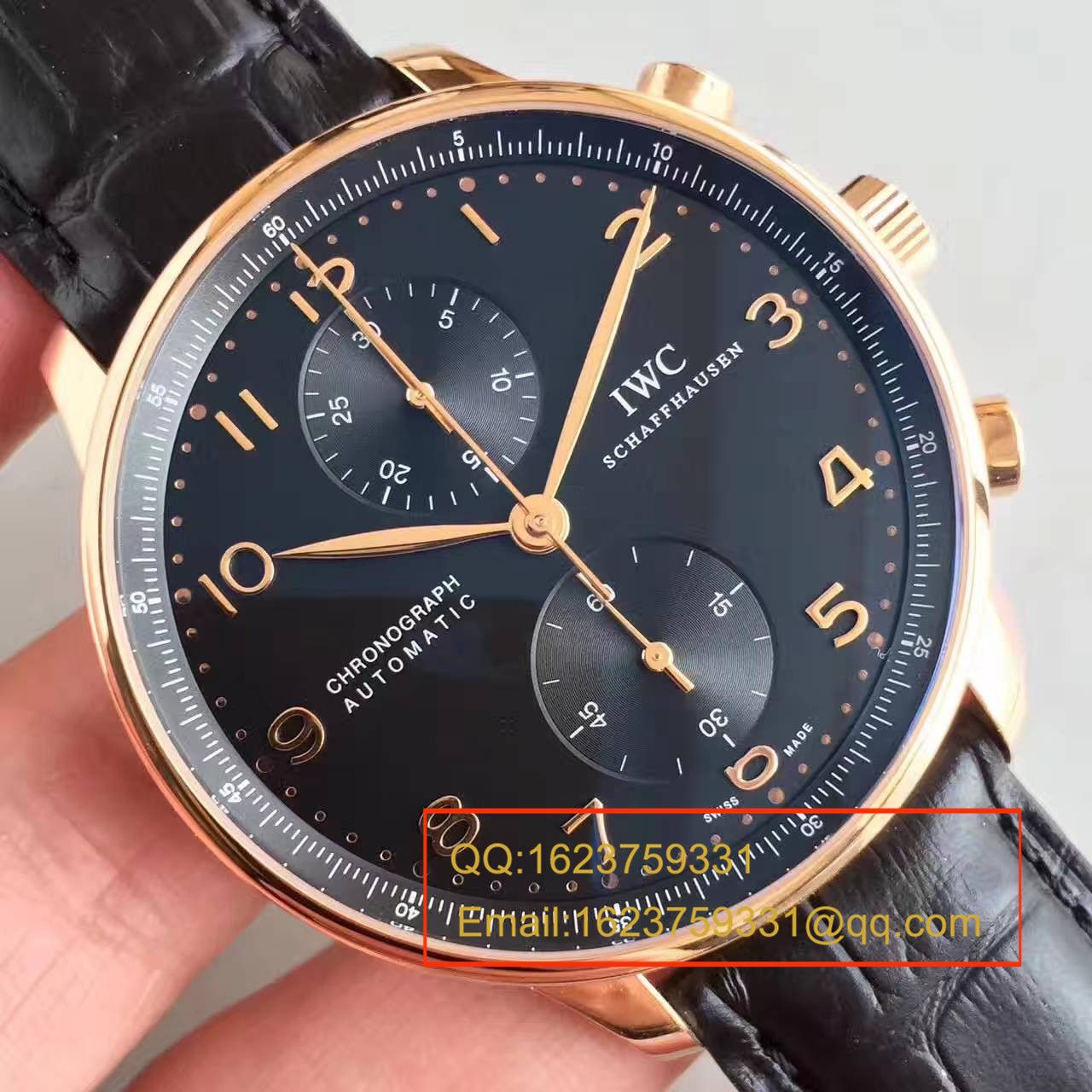 【ZF Factory 1:1高精仿手表】 IWC 葡萄牙葡计超薄升级版IW371482 wrist watch  / WG094