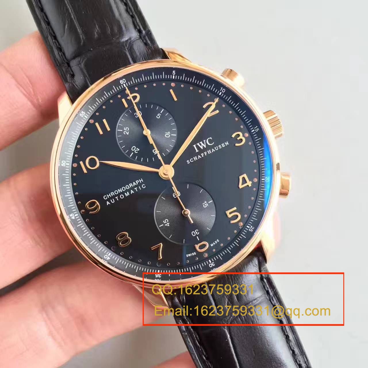 【ZF Factory 1:1高精仿手表】 IWC 葡萄牙葡计超薄升级版IW371482 wrist watch  / WG094