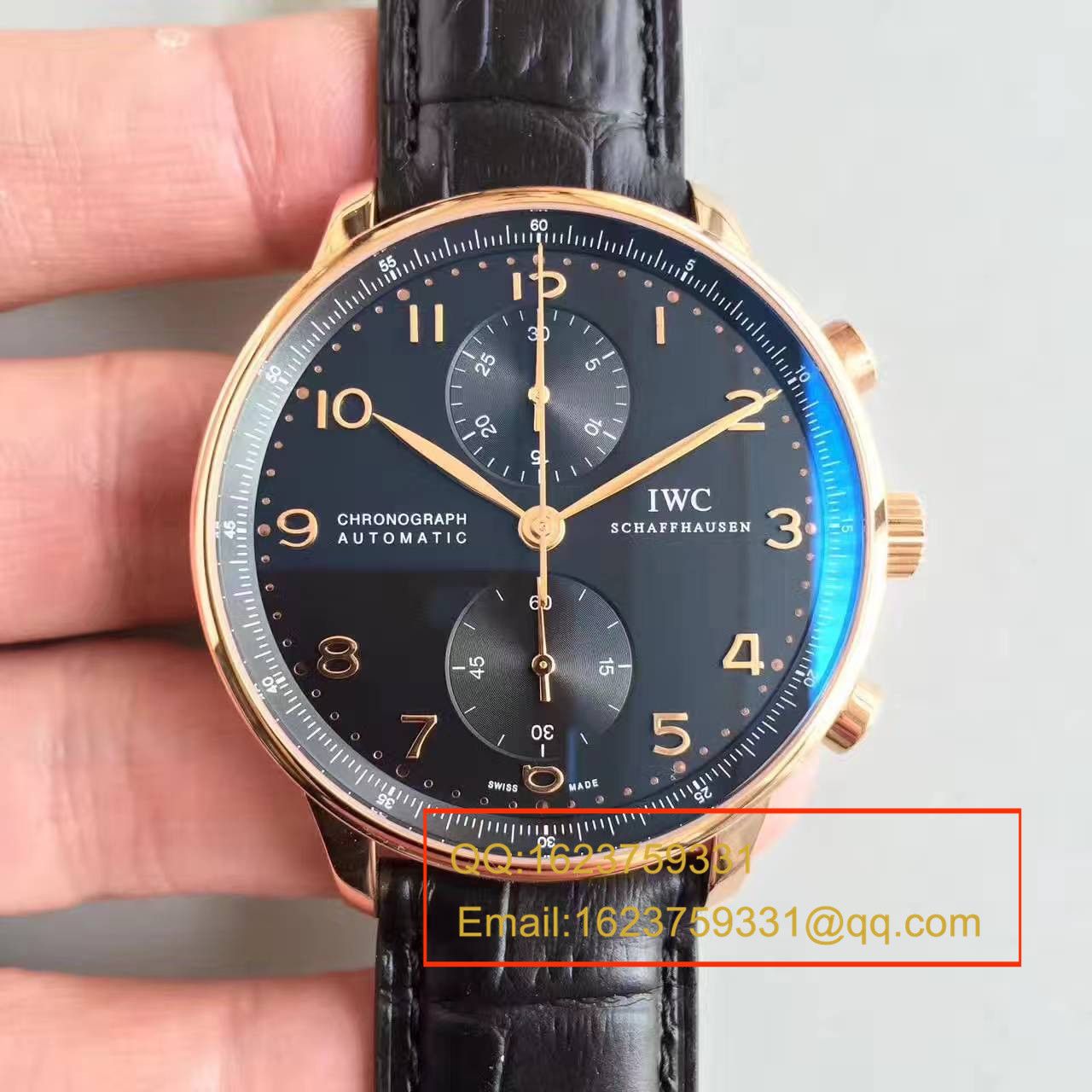 【ZF Factory 1:1高精仿手表】 IWC 葡萄牙葡计超薄升级版IW371482 wrist watch  / WG094
