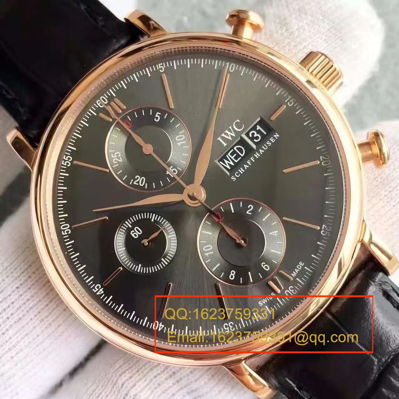 【MK Factory 一比一精仿手表】 IWC 柏涛菲诺系列IW391021 多功能机械计时 wrist watch  / WG134