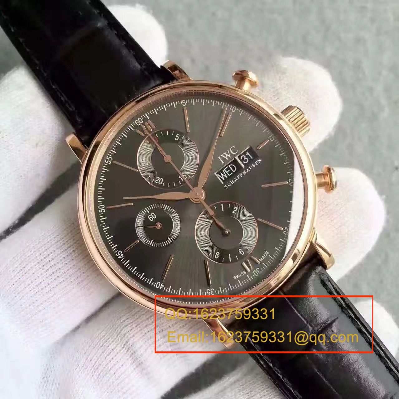 【MK Factory 一比一精仿手表】 IWC 柏涛菲诺系列IW391021 多功能机械计时 wrist watch  / WG134