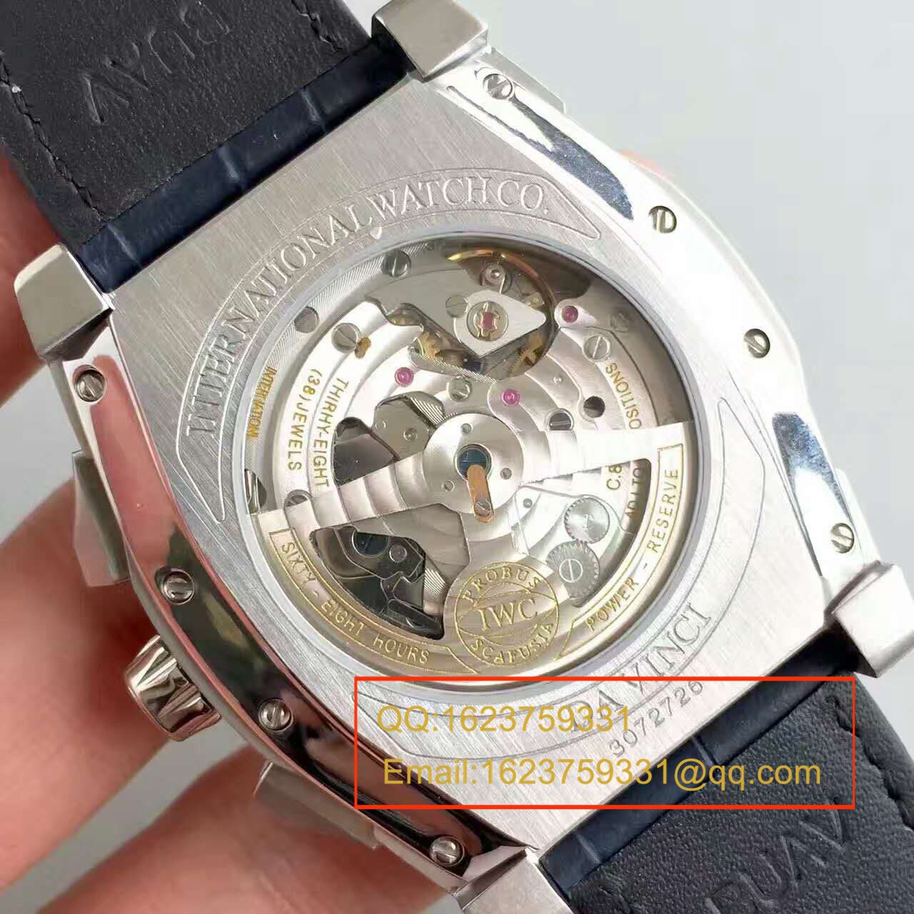 【ZF Factory  top 复刻高仿手表】 IWC 达文西系列IW376404 wrist watch  / WG262