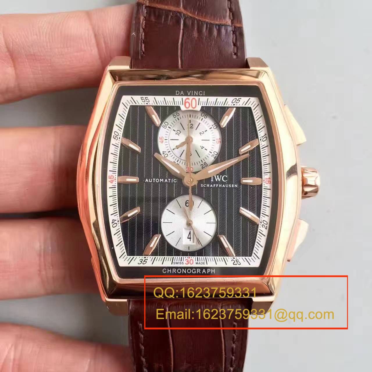 【ZF Factory 一比一高仿手表】 IWC 达文西系列IW376411 wrist watch  / WG263