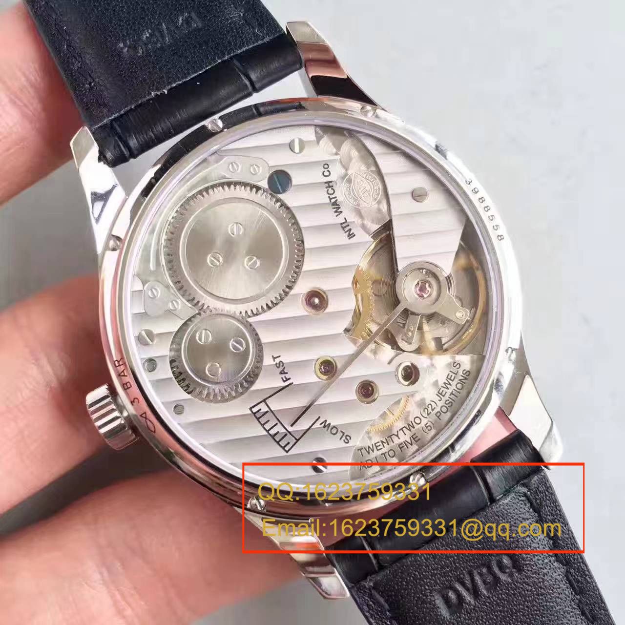 【YL Factory 1:1精仿手表】 IWC 葡萄牙系列琼斯之剑IW544403 wrist watch  / WG073