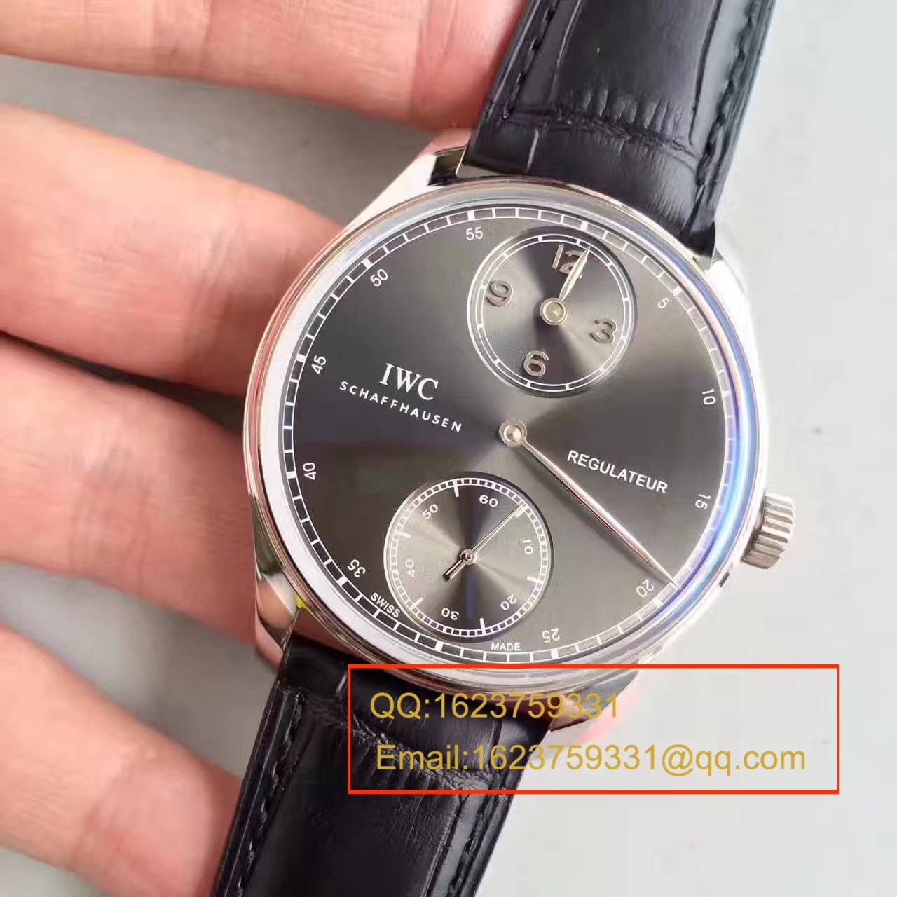 【YL Factory 一比一超A高仿手表】 IWC 葡萄牙系列琼斯之剑IW544404 wrist watch  / WG093