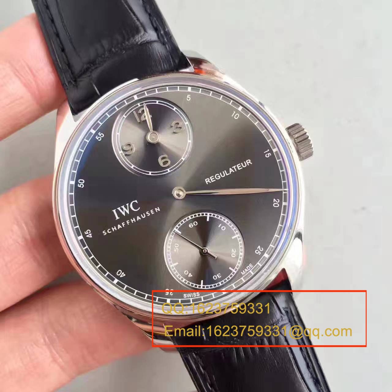 【YL Factory 一比一超A高仿手表】 IWC 葡萄牙系列琼斯之剑IW544404 wrist watch  / WG093