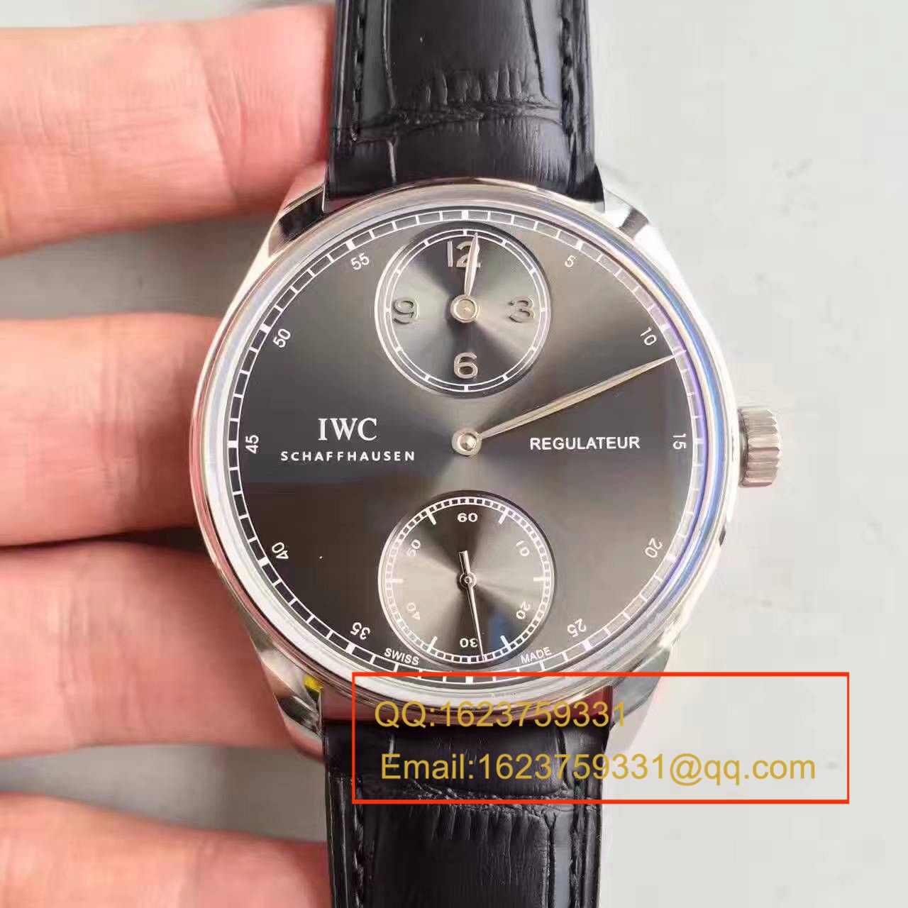 【YL Factory 一比一超A高仿手表】 IWC 葡萄牙系列琼斯之剑IW544404 wrist watch  / WG093