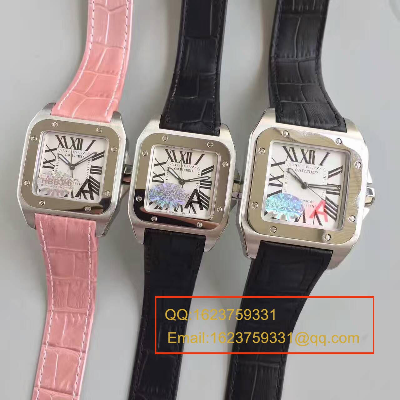 【HBBV6 Factory 一比一复刻手表】 Cartier   Santos 100系列 W20073X8 男士机械手表 / KDY081