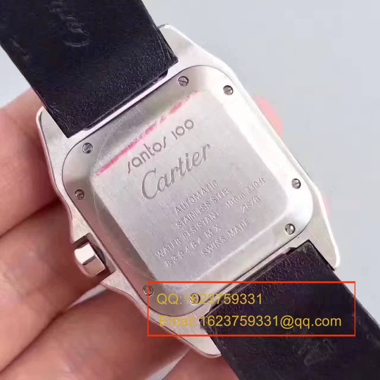 【HBBV6 Factory 一比一复刻手表】 Cartier   Santos 100系列 W20073X8 男士机械手表 / KDY081