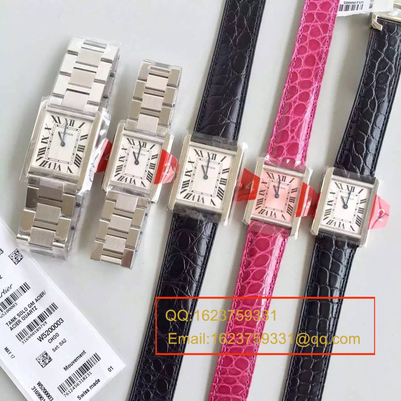 【K11 Factory 一比一超A高仿手表】 Cartier  Tank坦克系列 W5200013(大号)、WSTA0005 (小号)女士 wrist watch  / KAD006